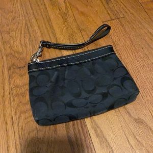 Coach Logo Wallet Wristlet